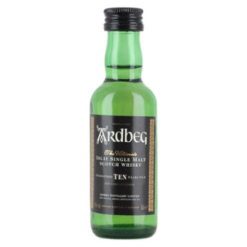 Ardbeg 10 yo Islay Single Malt Scotch Whisky Miniature 5cl