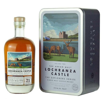 Arran Lochranza Castle 21 Year The Explorer Series Whisky 70cl