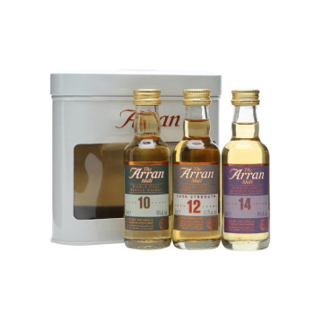 Arran Whisky 3x 5cl Miniature Gift Set