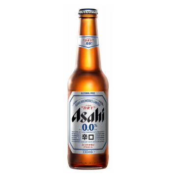 Asahi Super Dry 0.0% Alcohol Free Lager 24x 330ml