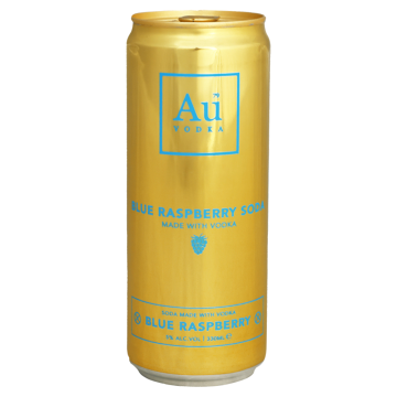 Au Vodka Blue Raspberry Premix 330ml