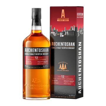 Auchentoshan 12 yo Lowland Single Malt Scotch Whisky 70cl 40%