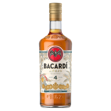 Bacardi Anejo 4 Year Rum 70cl 