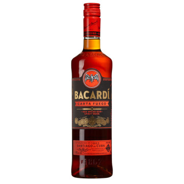 Bacardi Carta Fuego Spiced Rum 70cl