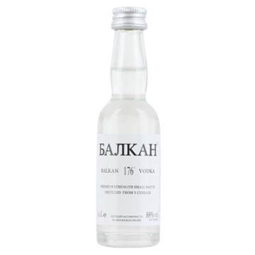 Balkan 176 Vodka 4cl Miniature 88%