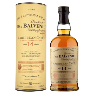 The Balvenie 14 Year Caribbean Cask Whisky 70cl