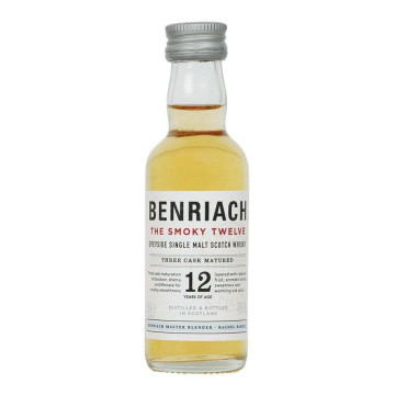 Benriach The Smoky Twelve 12 Year Whisky 5cl Miniature