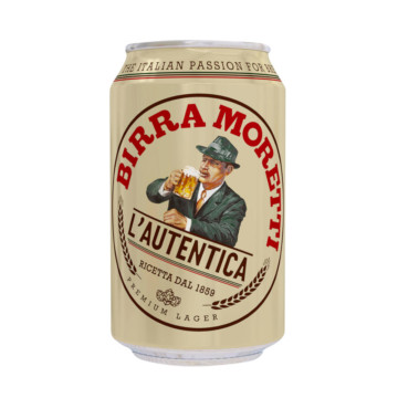 Birra Moretti Premium Lager 24x 330ml Cans