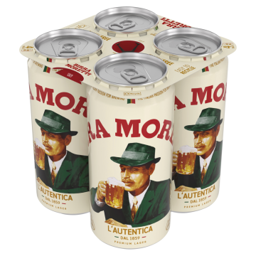 Birra Moretti Premium Lager 24x 440ml