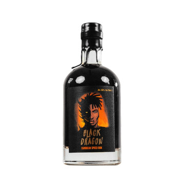 Black Dragon Caribbean Spiced Rum 70cl