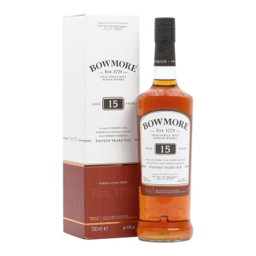 Bowmore Darkest 15 Year Whisky 70cl