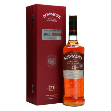 Bowmore 1989 23 Year Port Matured Malt Whisky 70cl