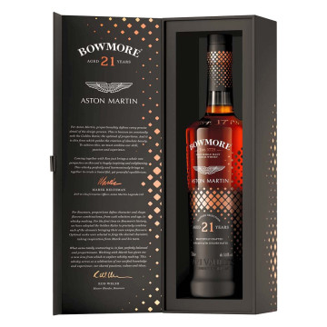Bowmore 21 Year Aston Martin Masters' Selection Whisky 70cl Open Box