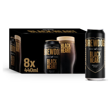Brewdog Black Heart Stout 8x 440ml