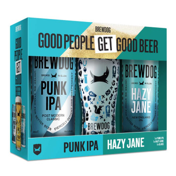 Brewdog Punk IPA & Hazy Jane Beer 2x 440ml Pack