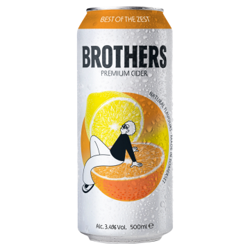 Brothers Best of The Zest Cider 10x 500ml Cans
