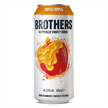 Brothers Toffee Apple Premium Cider 10x 500ml Cans