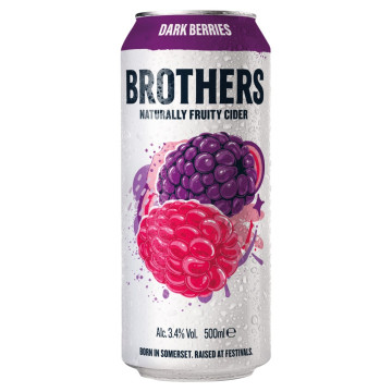 Brothers Un-Berrylievable Premium Cider 10x 500ml Cans