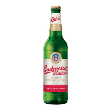 Budvar Czech Lager Bottles 20x 500ml