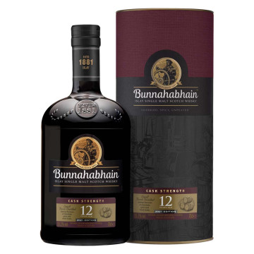 Bunnahabhain 12 Year Cask Strength Whisky 70cl