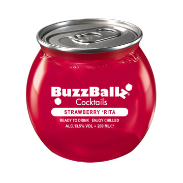 BuzzBallz Cocktails Strawberry 'Rita 200ml