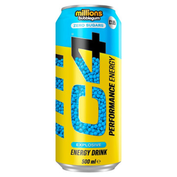 C4 Bubblegum Flavoured Energy Drink 12x 500ml