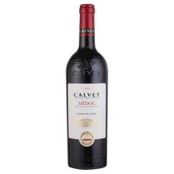 Calvet - Reserve - Medoc - Bordeaux French AOC Red Wine - 75cl Bottle (WINE)