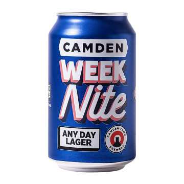 Camden Town Week Nite Lager 12x 330ml