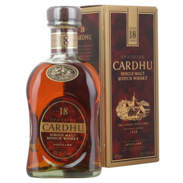 Cardhu 18 yo Speyside Single Malt Scotch Whisky 70cl