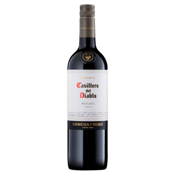 Casillero Del Diablo Reserva Malbec Red Wine 75cl