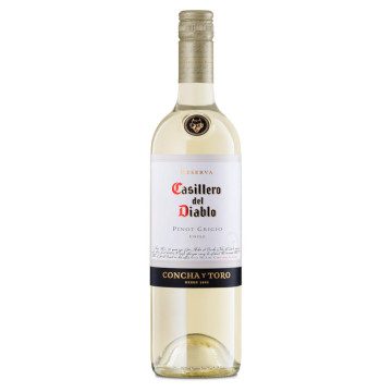 Casillero Del Diablo Reserva Pinot Grigio White Wine 75cl