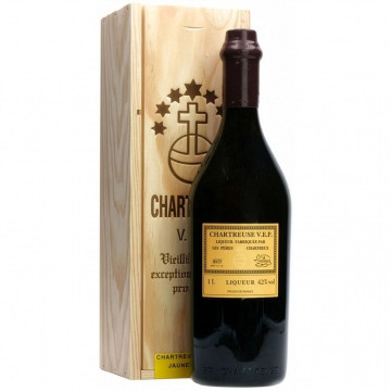 Chartreuse V.E.P. Yellow Liqueur 1Ltr