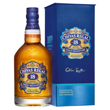 Chivas Regal 18 Year Gold Signature Whisky 70cl 