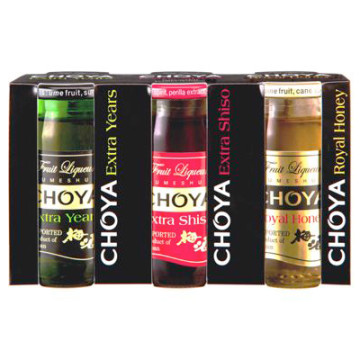 Choya Umeshu Miniature Tasting Pack 3x5cl