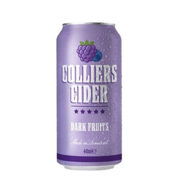 Colliers Dark Fruit Cider 24x 440ml Cans