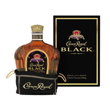 Crown Royal Black Whiskey 1Ltr