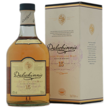 Dalwhinnie 15 yo - Single Highland Malt Scotch Whisky - 70cl