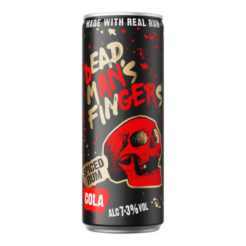 Dead Man's Fingers Spiced Rum and Cola 250ml