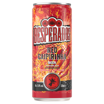 Desperados Red Premium Tequila & Guarana Lager 12x 330ml Cans