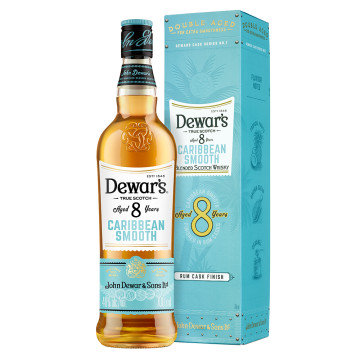 Dewars 8 Year Caribbean Smooth Whisky 70cl