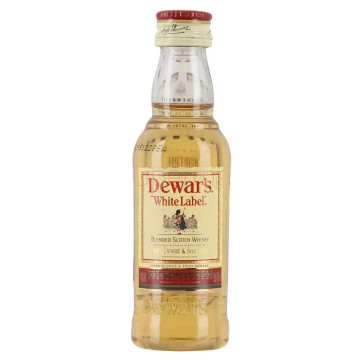 Dewars White Label Whisky 5cl Miniature 