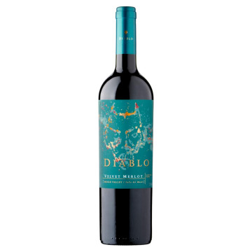 Diablo Velvet Merlot Red Wine 75cl