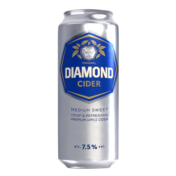 Diamond White Cider 500ml | Damaged