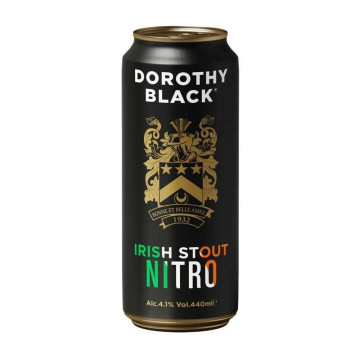Dorothy Black Irish Stout Nitro 24x 440ml Cans