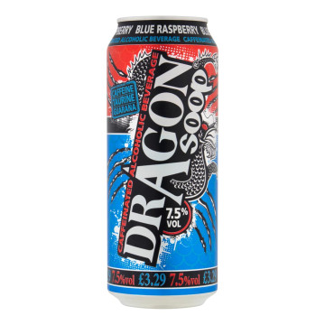 Dragon Soop Blue Raspberry 500ml