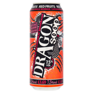 Dragon Soop Red Fruits 500ml