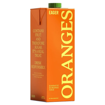 Eager Orange Smooth Juice 8x 1.5Ltr