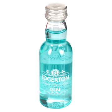 Edgerton Blue Spice Gin 5cl Miniature