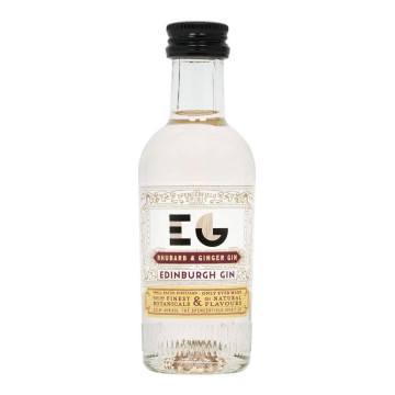 Edinburgh Gin Rhubarb & Ginger Gin 5cl Miniature
