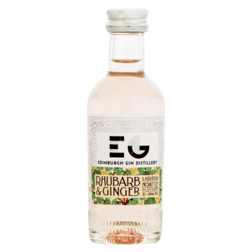 Edinburgh Gin Rhubarb & Ginger Liqueur 5cl Miniature